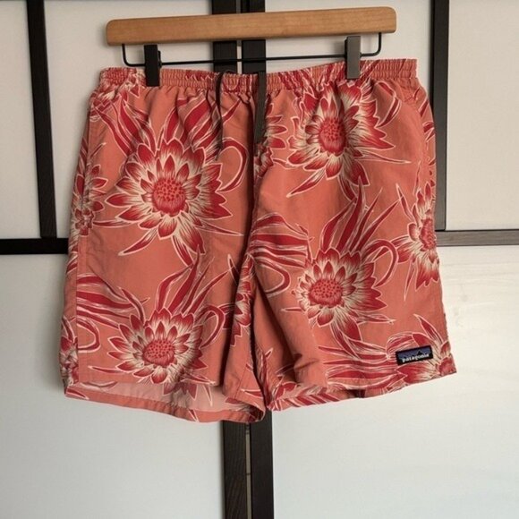 Patagonia Baggies Swim Trunks In Cereus Flower: Peak Pink. Men’s Large - Picture 3 of 12